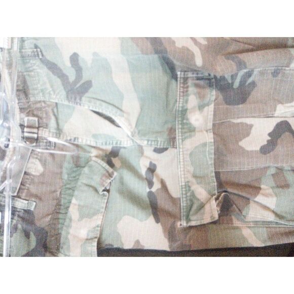 USMC Uniform SGT Rank Service Khaki Shirt SZ 15 & Camo Pants SZ Small Regular - Picture 12 of 14